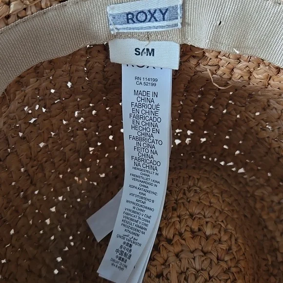 Roxy Natural Woven Hat - Picture 3 of 4